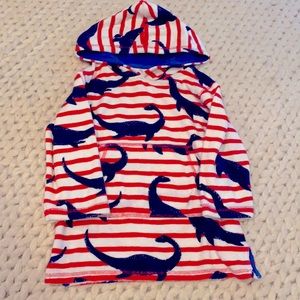 Mini Boden terry cloth swim coverup